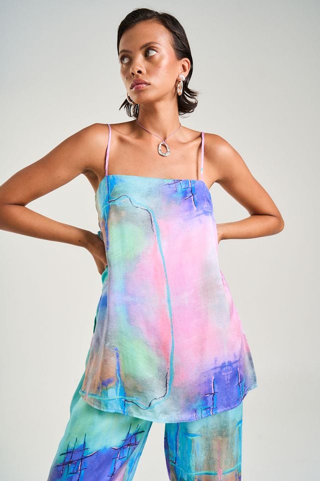 Summi Summi Tops Tunic Top - H2O