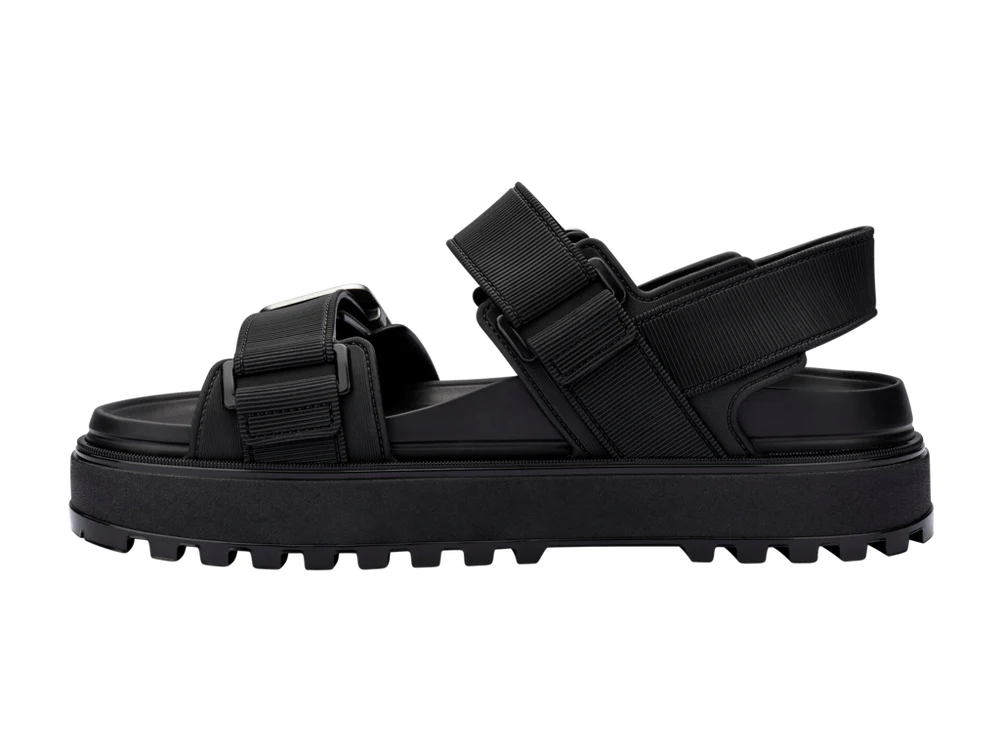 Melissa | Towny Sandals - Black