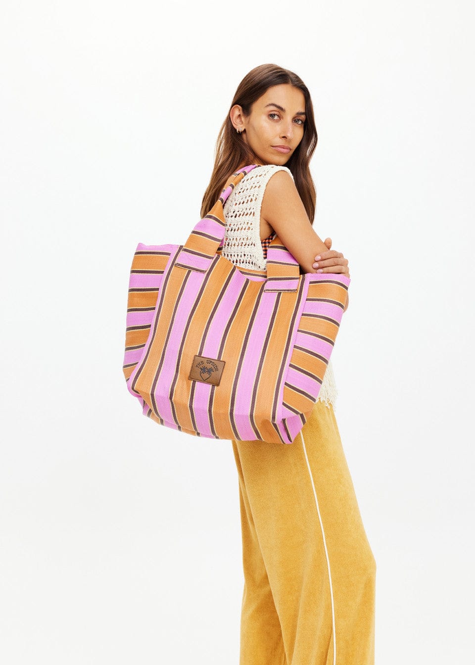 The Upside Bags Puerto Market Tote - Stripe