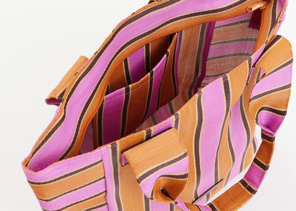 The Upside Bags Puerto Market Tote - Stripe