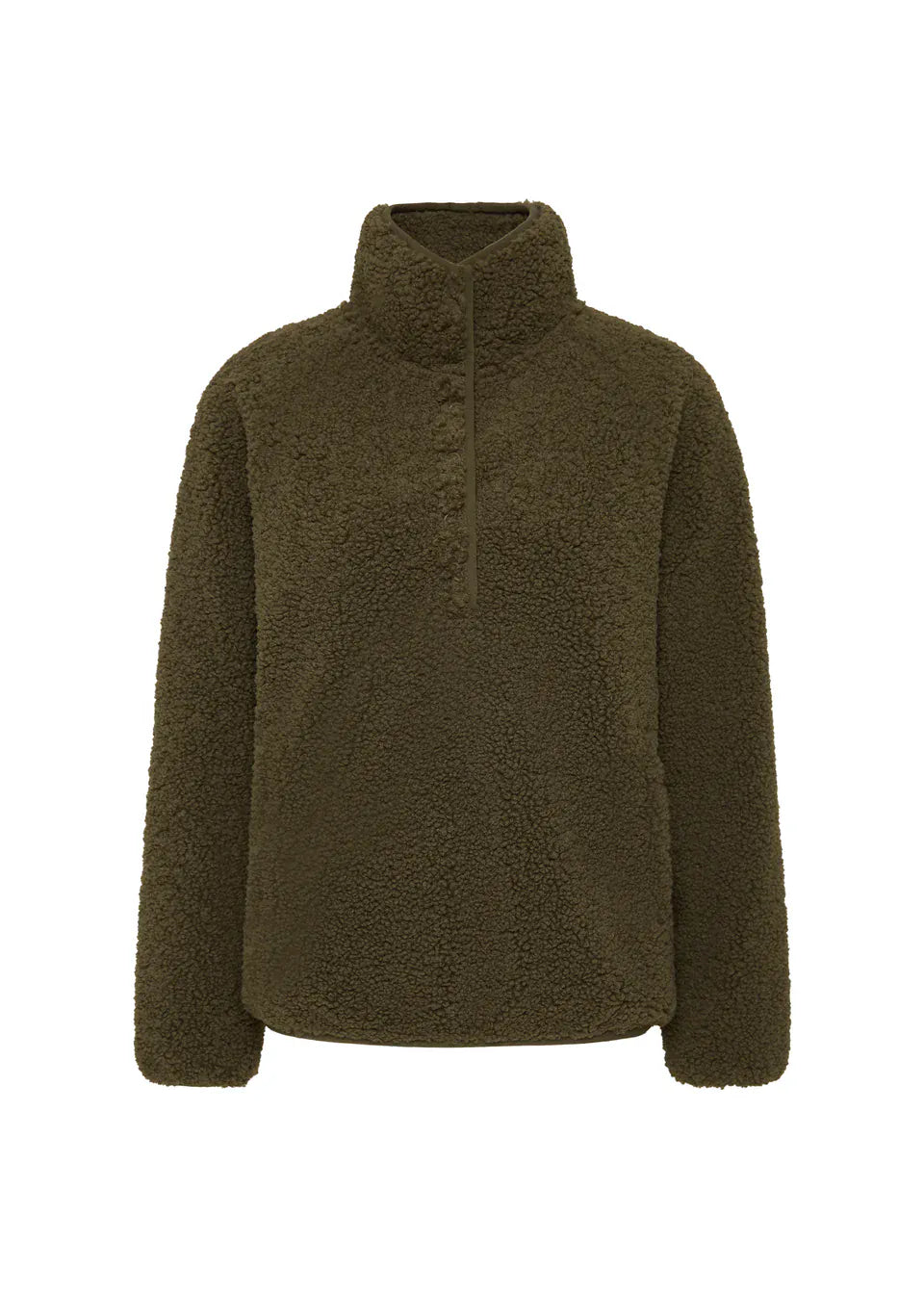 The Upside Jumpers Harlow Fleece Pullover - Olive