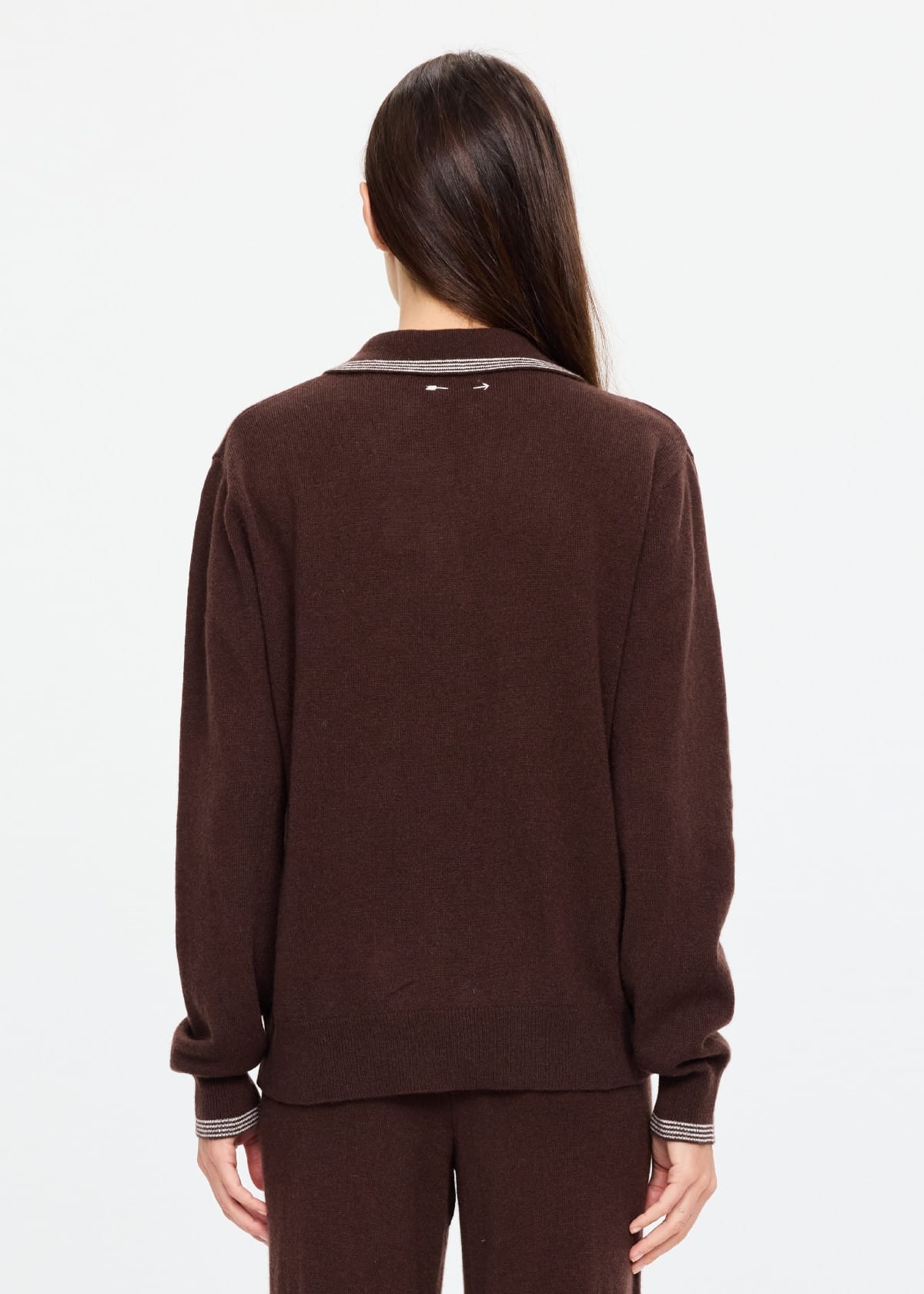 The Upside Knits Coco Luna Cashmere Knit Top - Chocolate