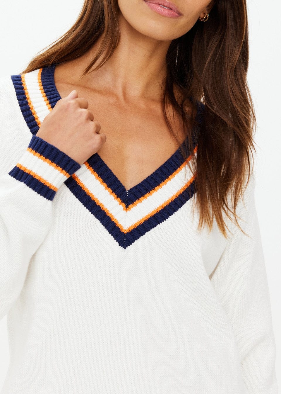 The Upside Knits The Upside | Josette V Neck Knit Sweater