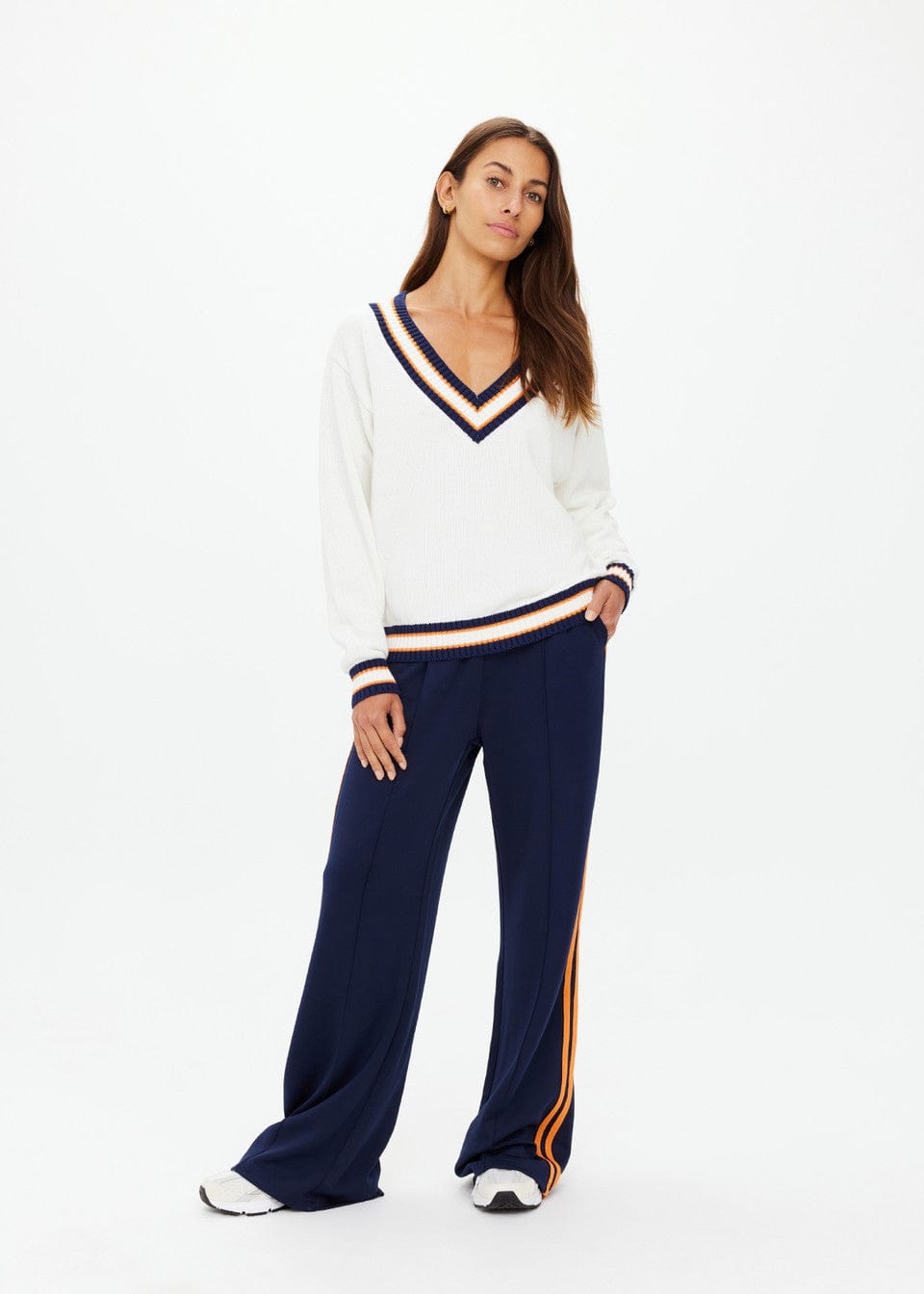 The Upside Knits The Upside | Josette V Neck Knit Sweater