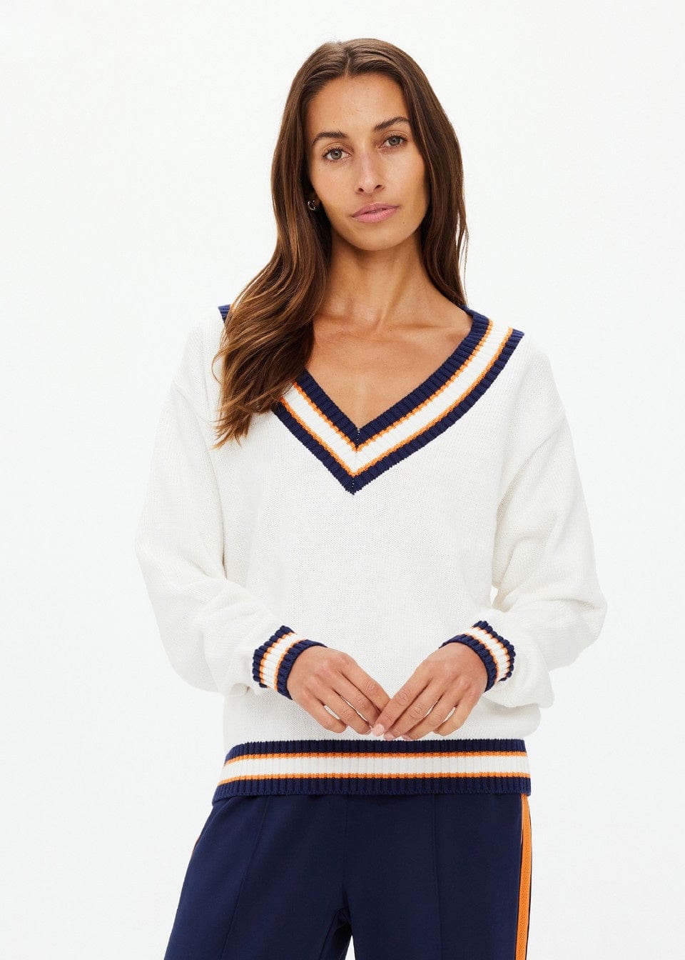 The Upside Knits The Upside | Josette V Neck Knit Sweater