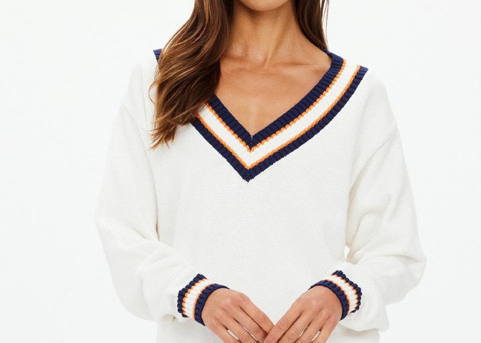 The Upside Knits The Upside | Josette V Neck Knit Sweater