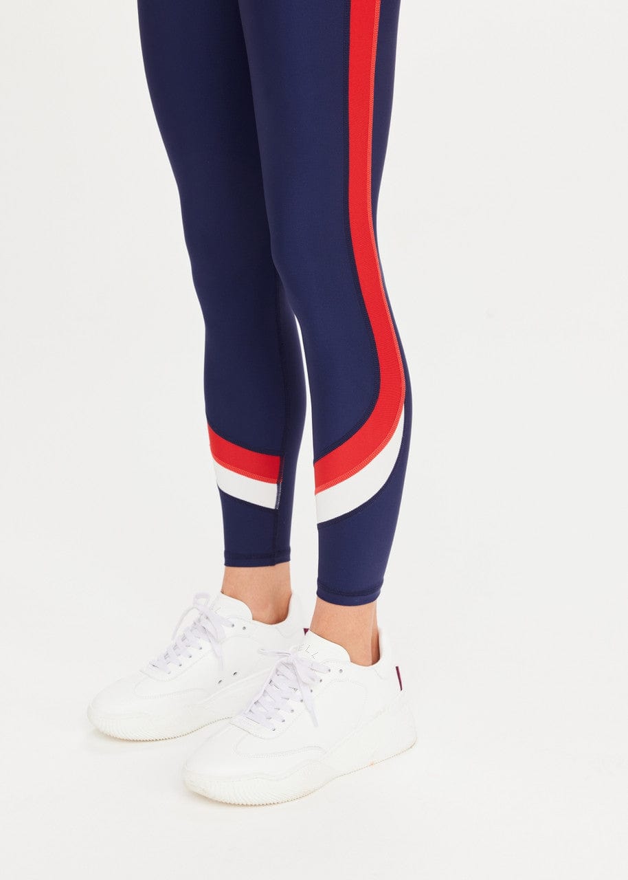 The Upside Leggings The Upside | Ballpark 25in High Midi Pant - Navy