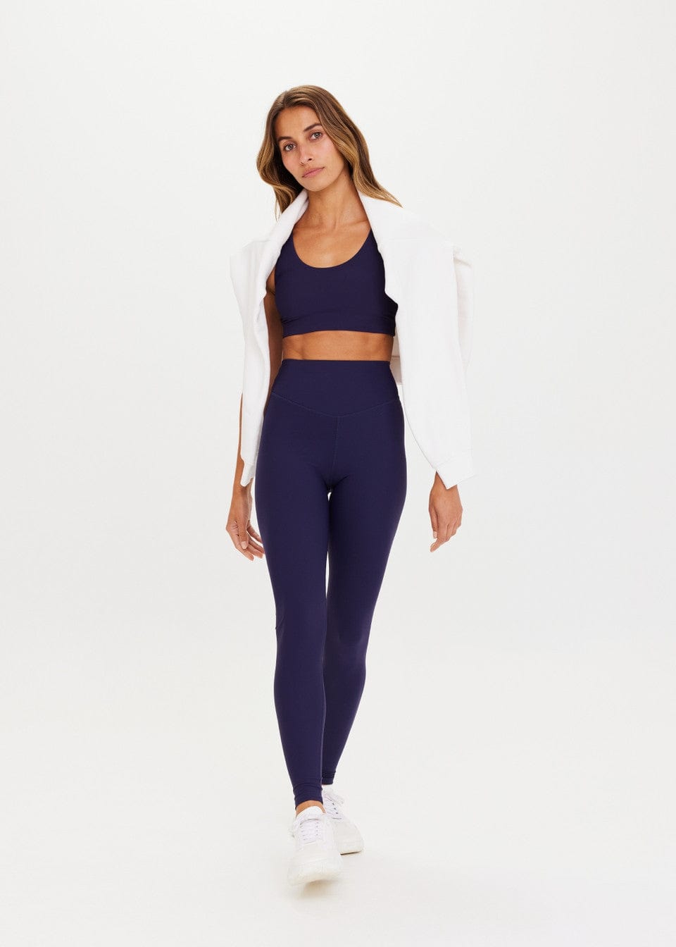 The Upside Leggings The Upside | Peached 28in High Rise Pants - Navy