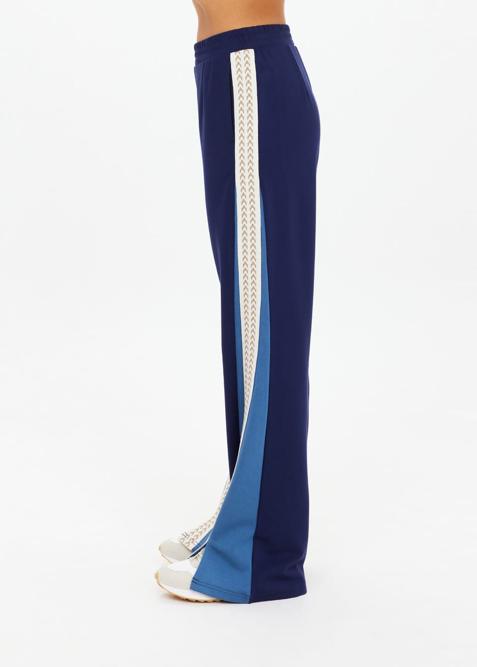 The Upside Pants - Casual Petra Flare - Navy