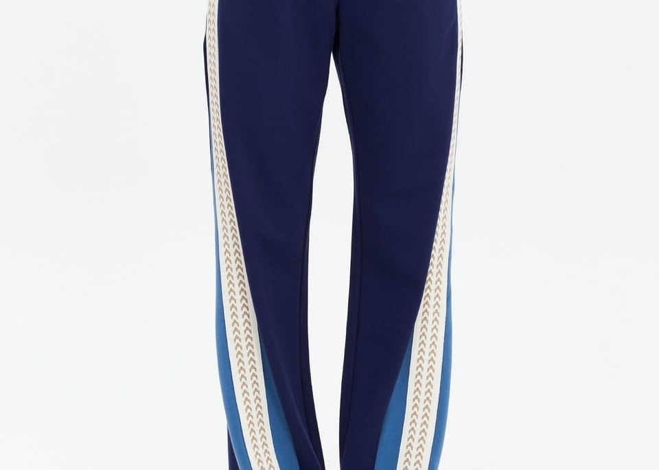 The Upside Pants - Casual Petra Flare - Navy