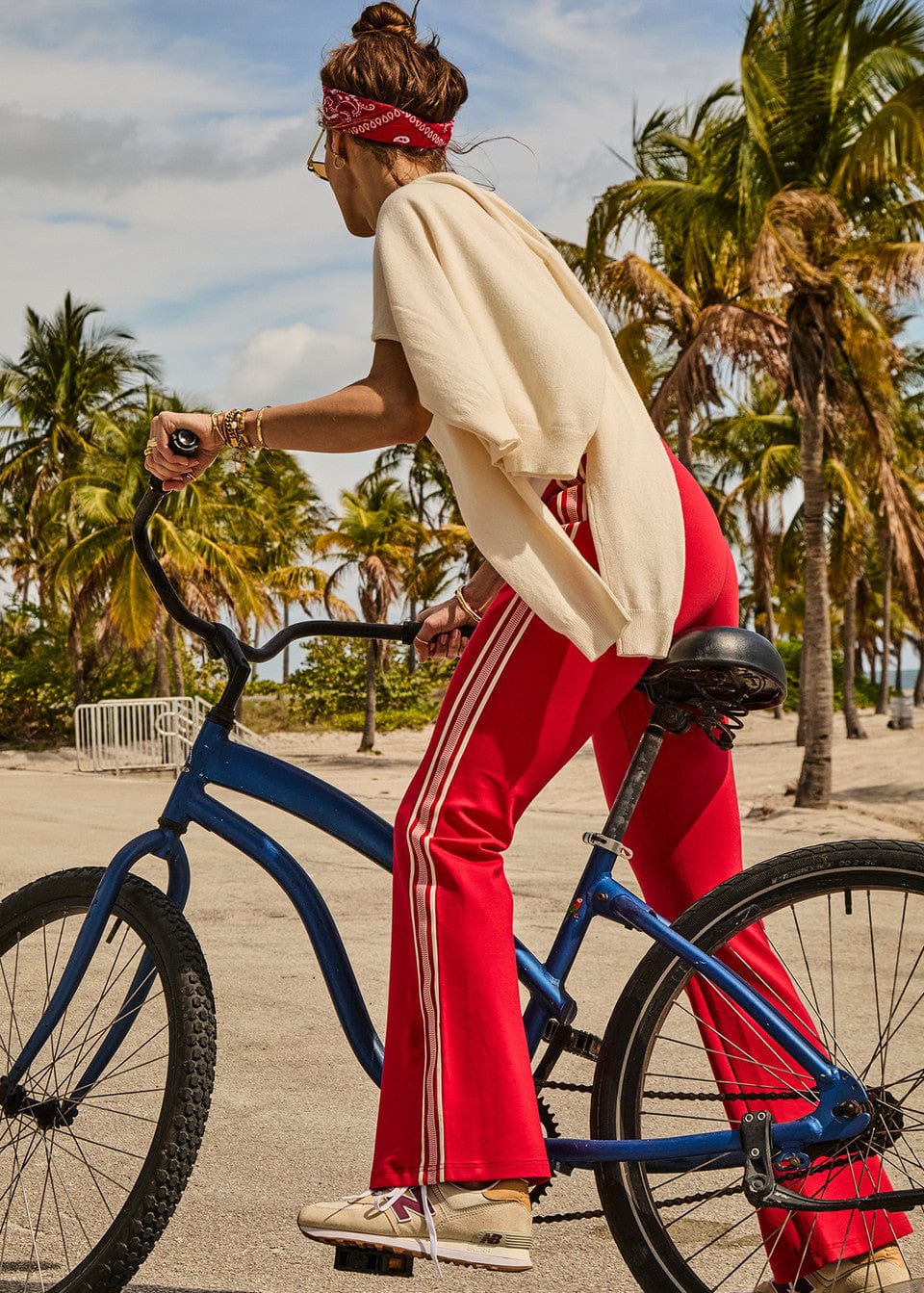 The Upside Pants - Casual The Upside | Muse Flare Pant - Roja