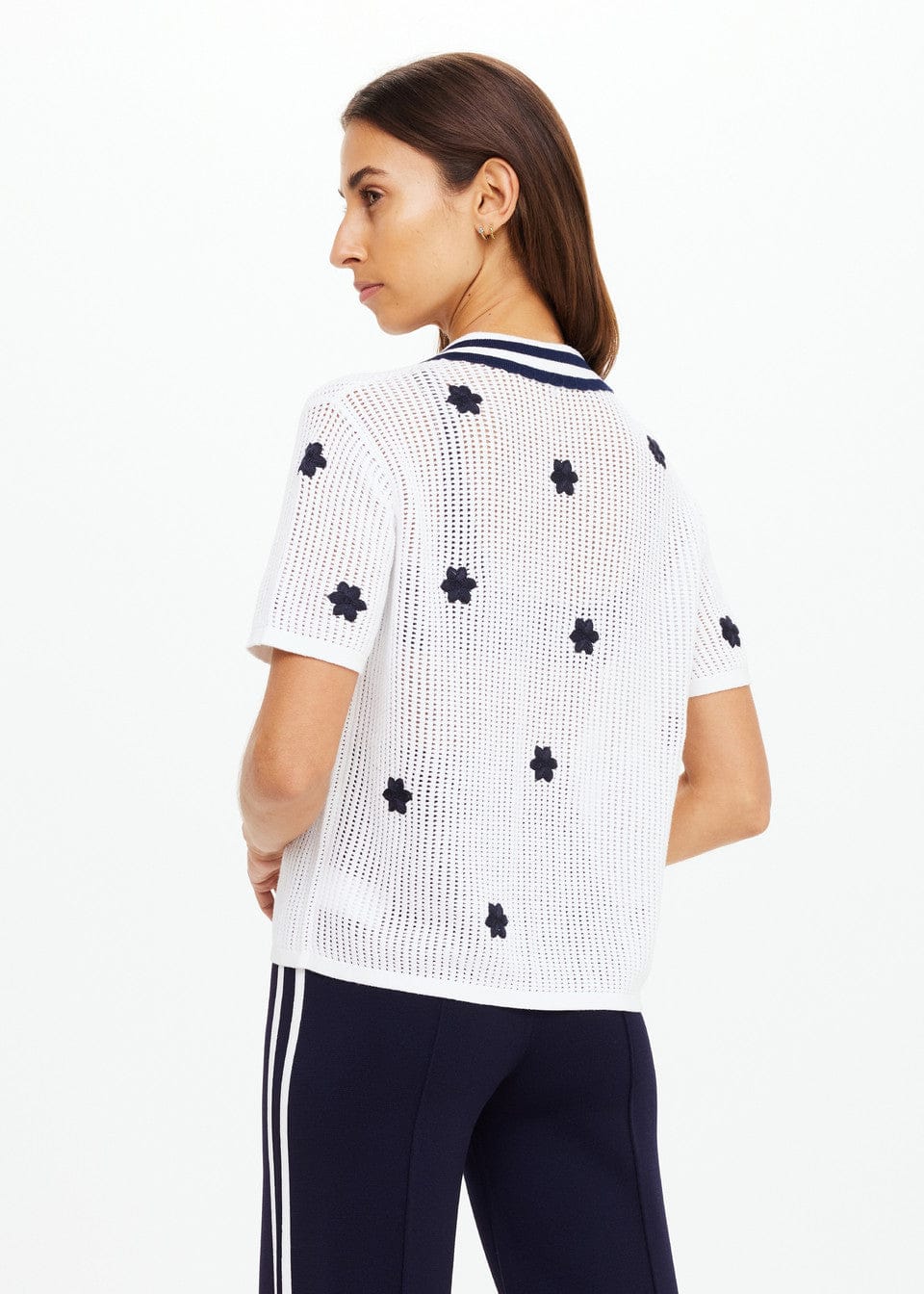 The Upside Shirts Piazza Koa Knit  Shirt - White