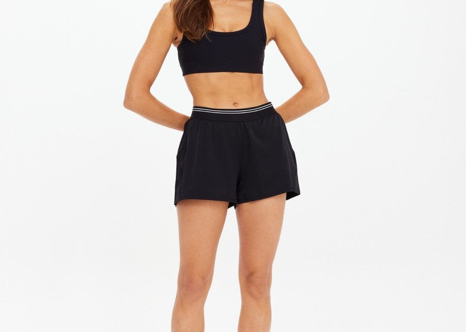 The Upside Shorts - Activewear Lucky Run Short - Black
