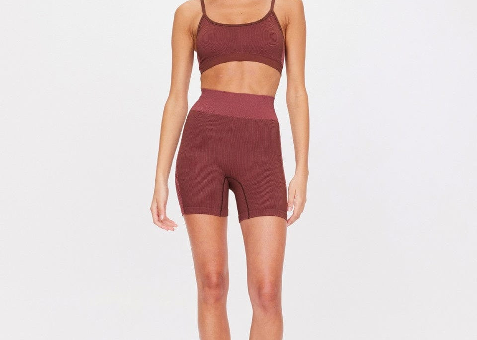 The Upside Shorts - Bike The Upside | Ribbed Seamless 5" Spin Short