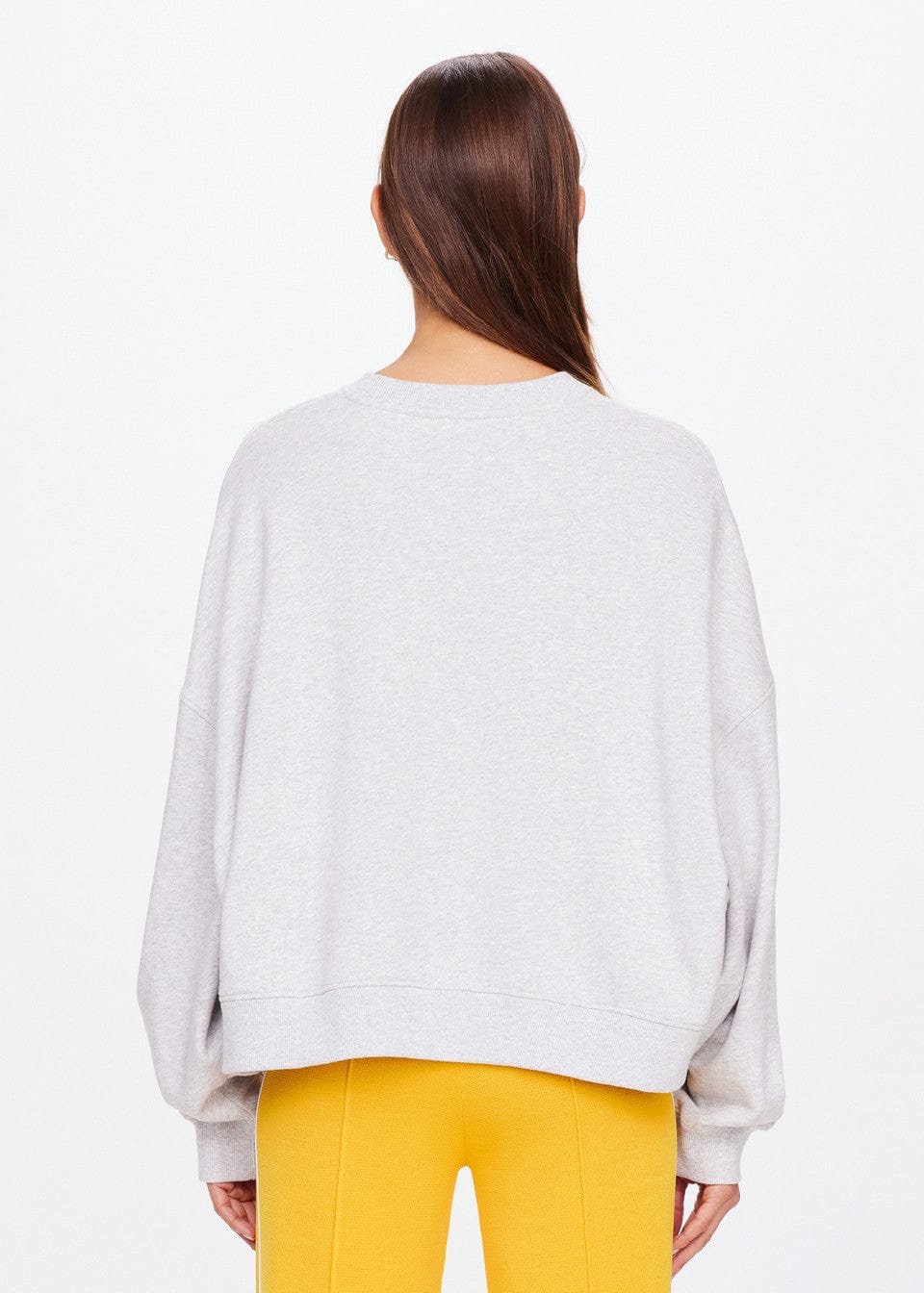 The Upside Sweaters The Upside | Harbor Paloma Crew - Grey Marle