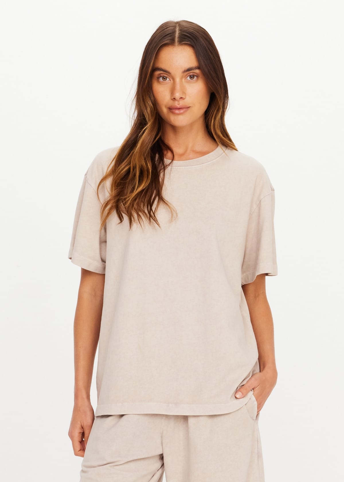 The Upside Tees Soho Sammi Tee - Mushroom