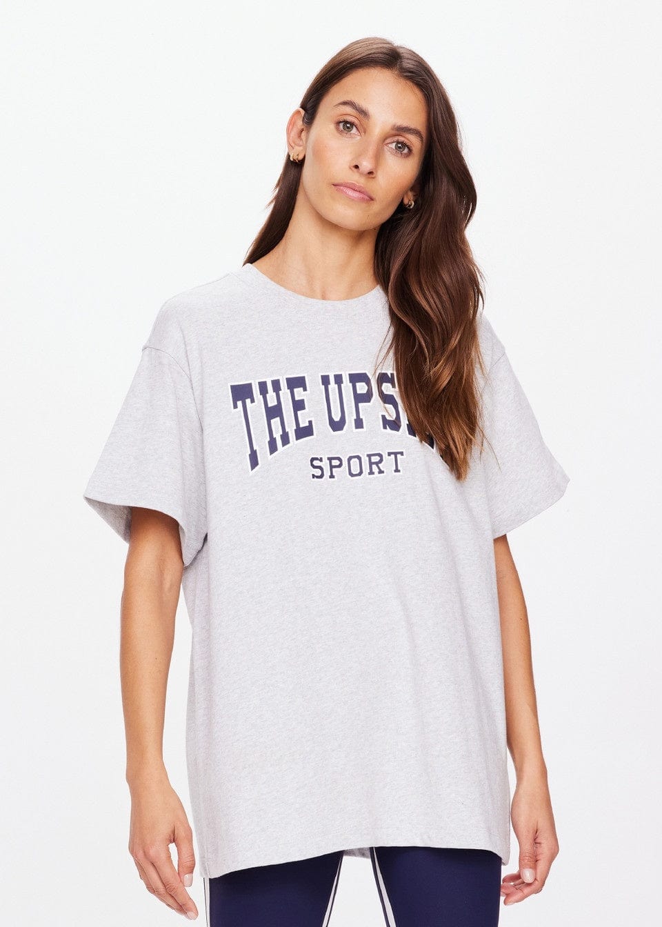 The Upside Tees The Upside | Harbor Sammi Tee - Grey Marle