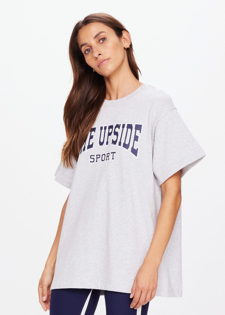 The Upside Tees The Upside | Harbor Sammi Tee - Grey Marle