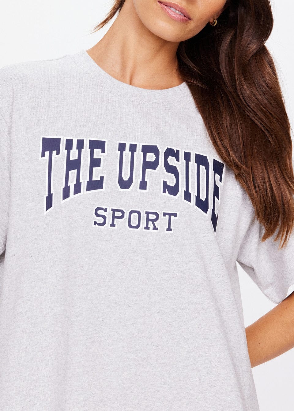 The Upside Tees The Upside | Harbor Sammi Tee - Grey Marle