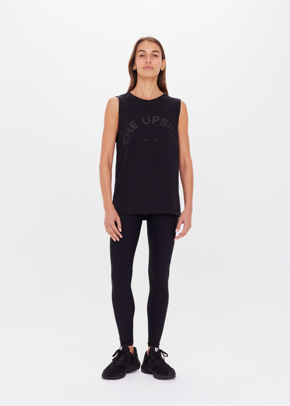 The Upside Tops - Activewear Jeet Tank - Black