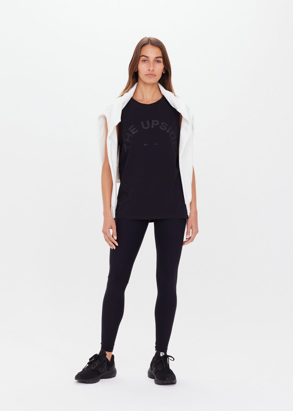 The Upside Tops - Activewear Jeet Tank - Black