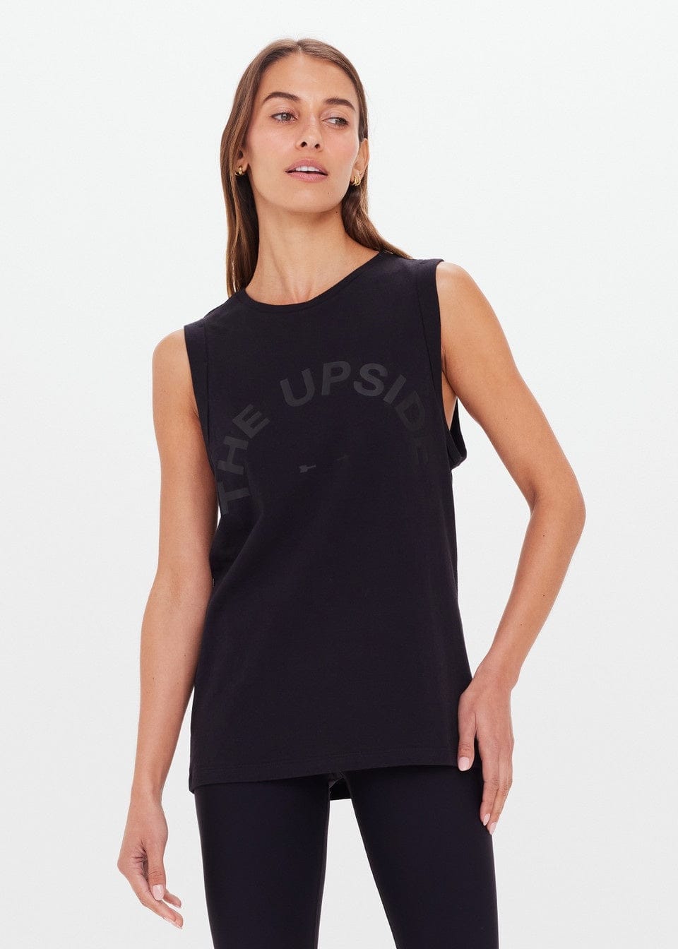 The Upside Tops - Activewear Jeet Tank - Black