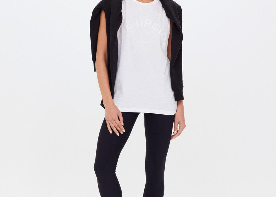 The Upside Tops - Activewear Jeet Tank - White
