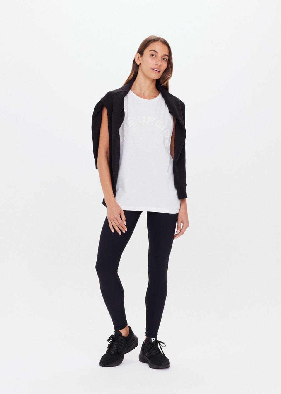 The Upside Tops - Activewear Jeet Tank - White