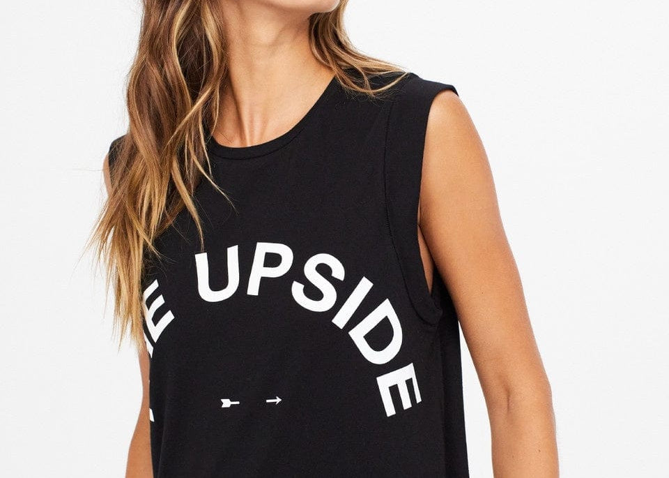 The Upside Tops - Tanks Muscle Tank - Black