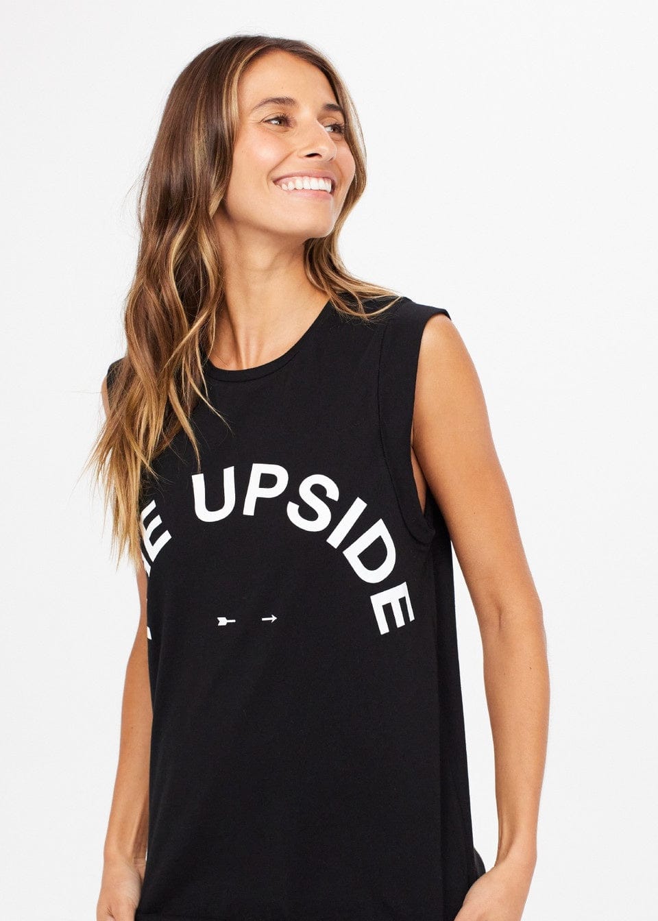 The Upside Tops - Tanks Muscle Tank - Black