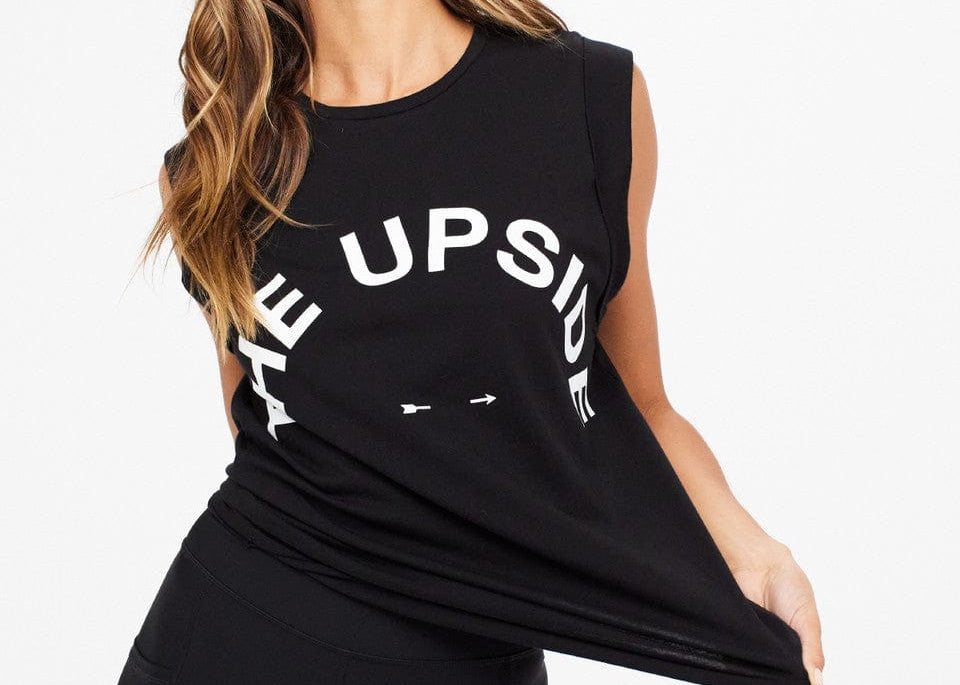 The Upside Tops - Tanks Muscle Tank - Black
