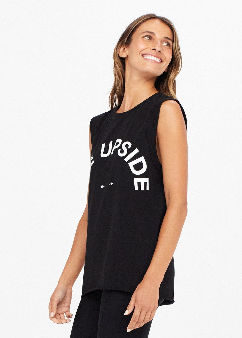 The Upside Tops - Tanks Muscle Tank - Black