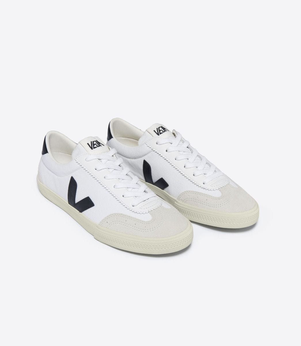 Veja Sneakers Veja | Volley Canvas - White w/ Black