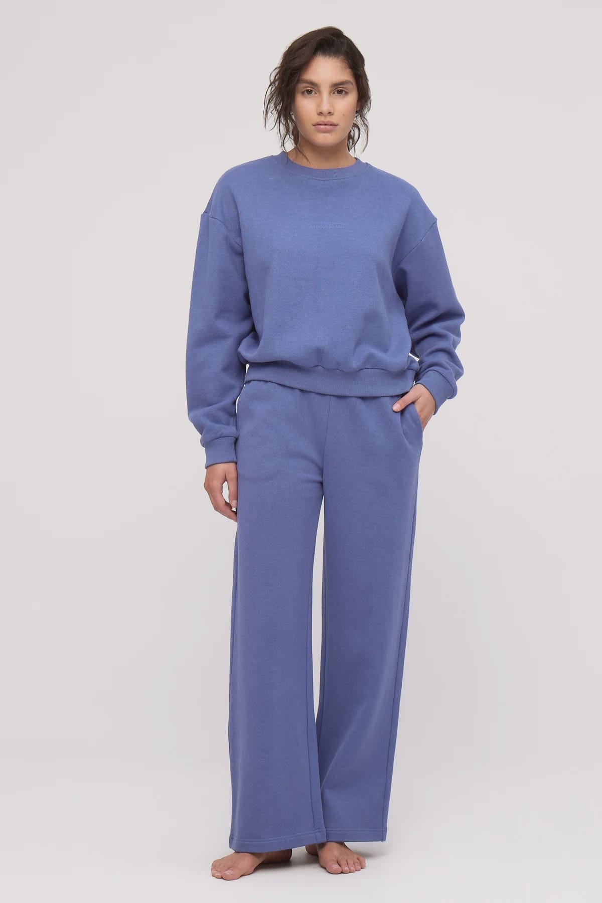Zulu & Zephyr Pants - Casual Fleece Sport Sweatpant - Blue