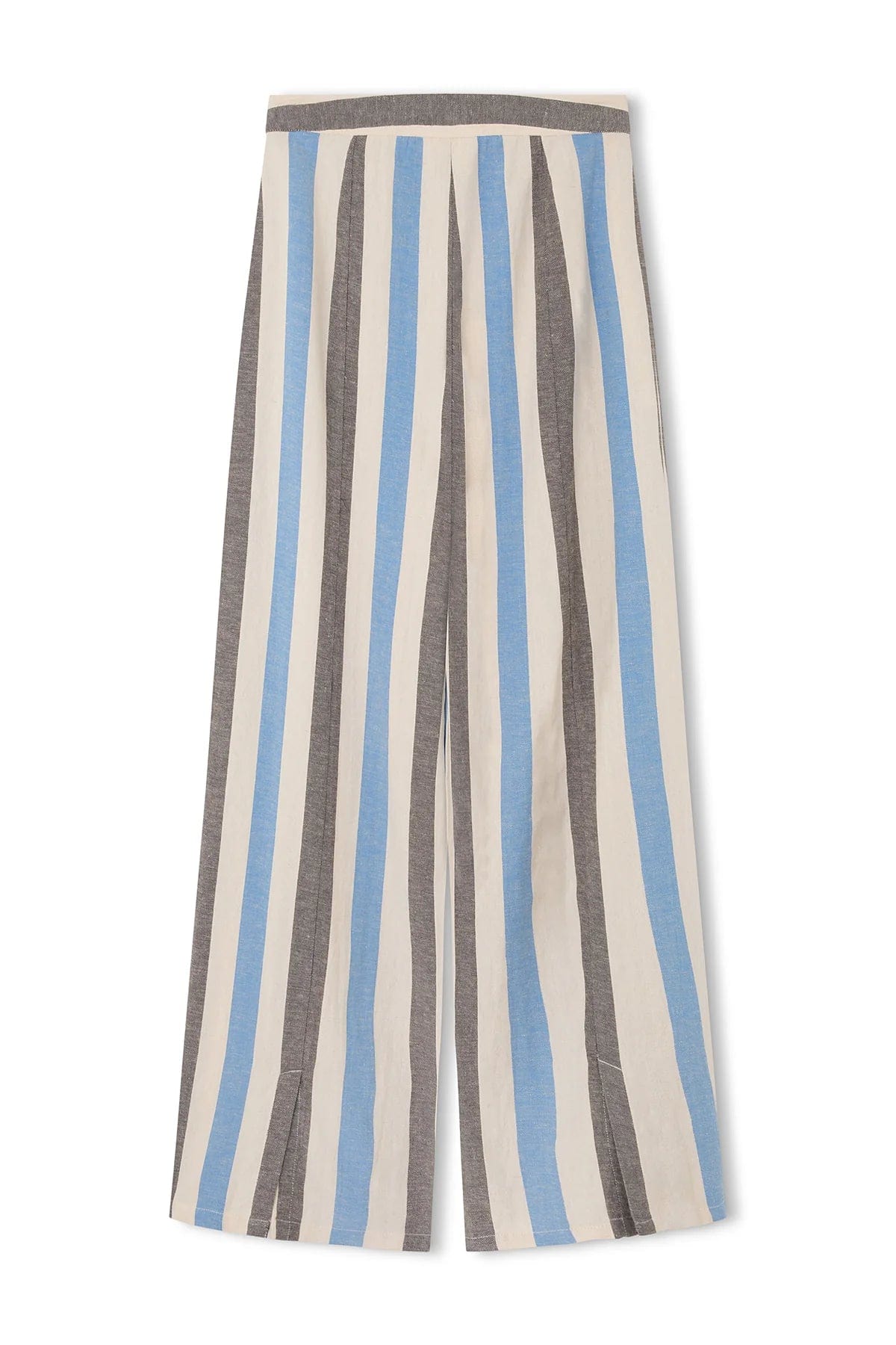 Zulu & Zephyr Pants - Casual Zulu & Zephyr | Sky Stripe Organic Cotton Blend Pant