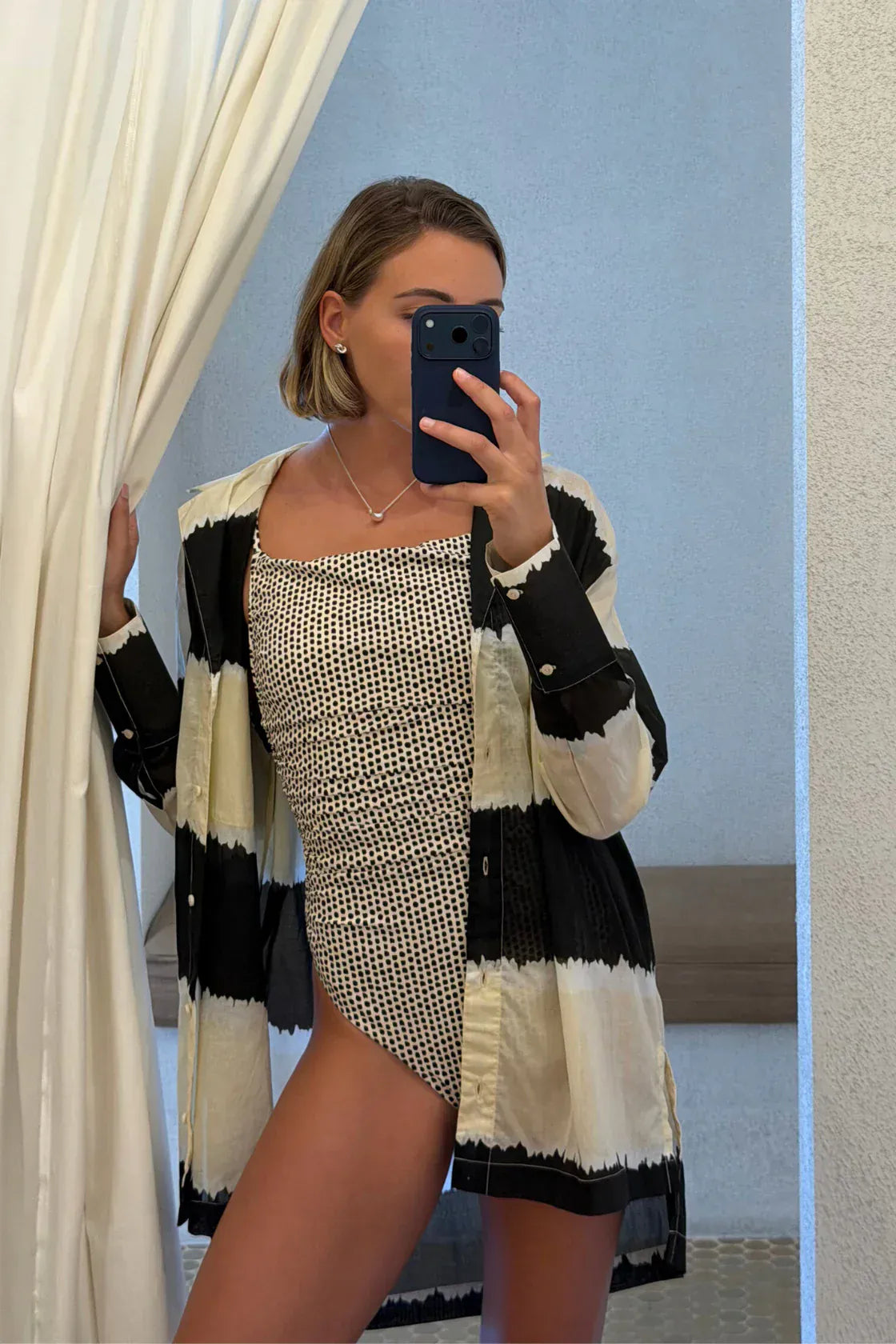 Zulu & Zephyr Shirts - Boho Tye Dye Stripe Shirt