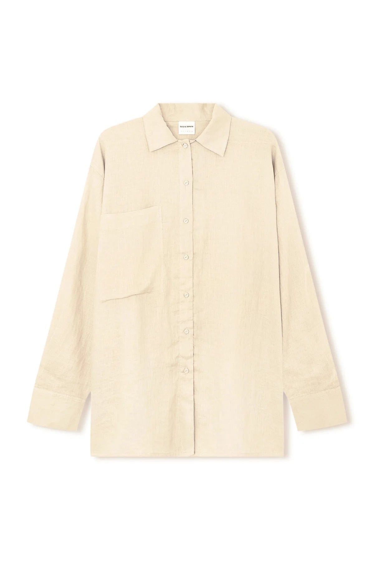 Zulu & Zephyr Shirts - Linen Zulu & Zephyr | Sand Linen Shirt