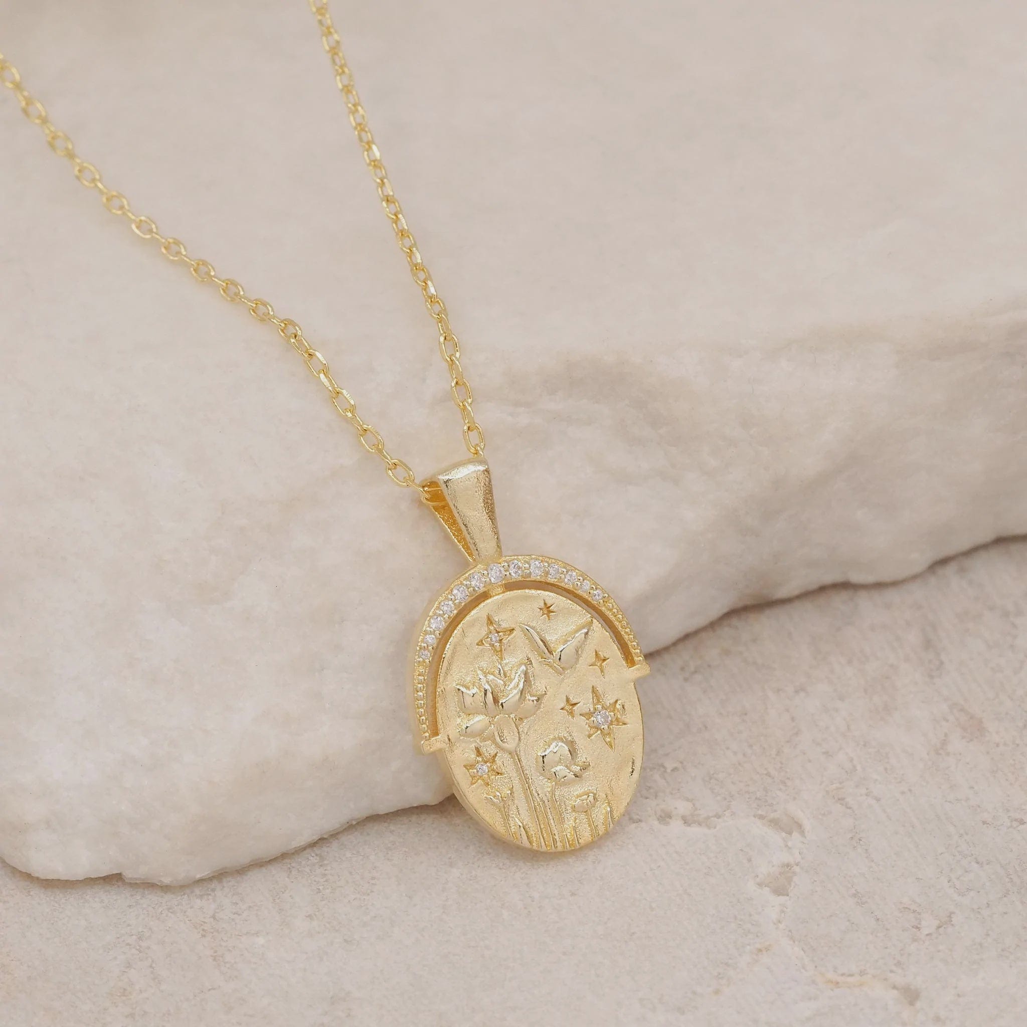 By Charlotte Jewellery By Charlotte | Gold Everything You Are Is Enough Small Necklace