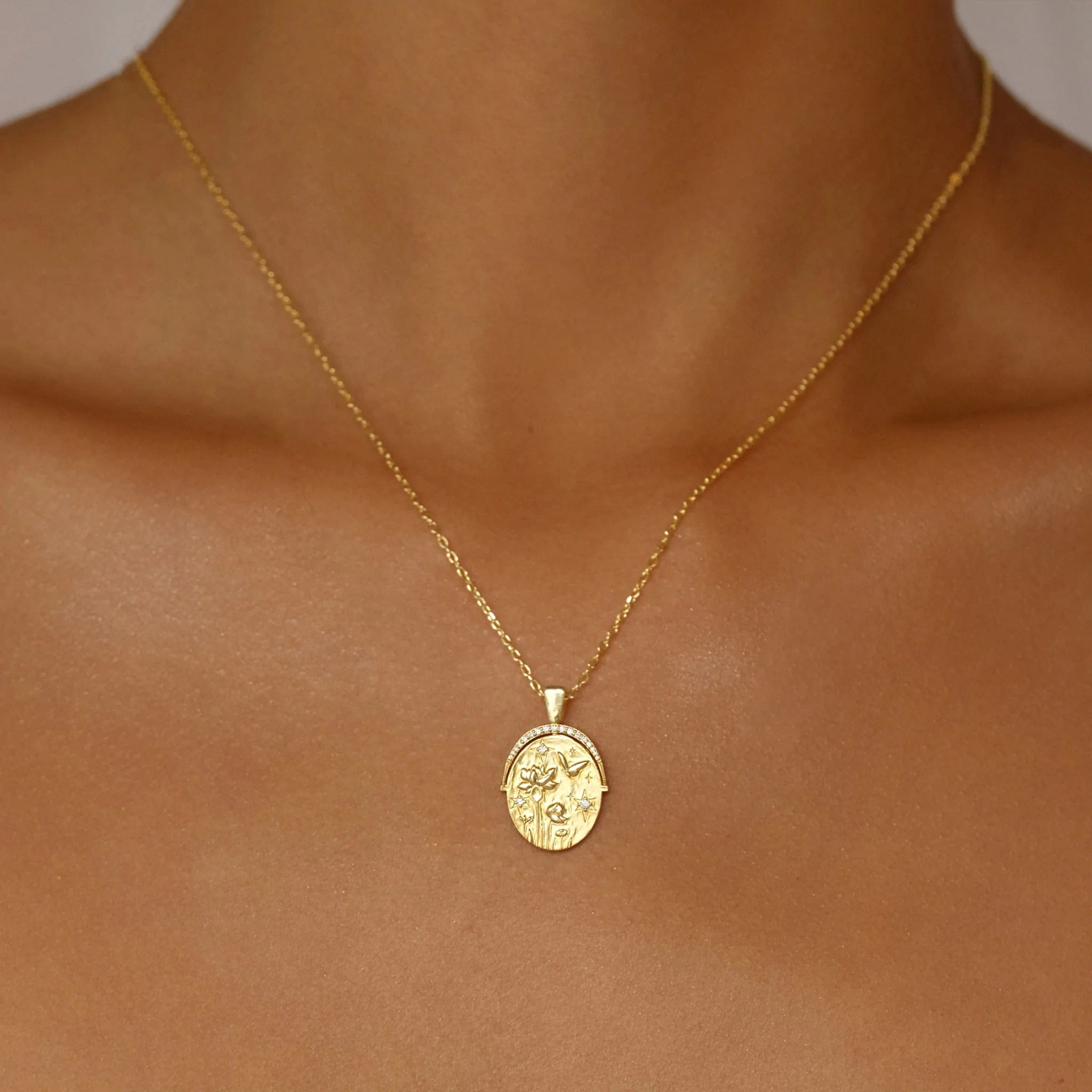 By Charlotte Jewellery By Charlotte | Gold Everything You Are Is Enough Small Necklace