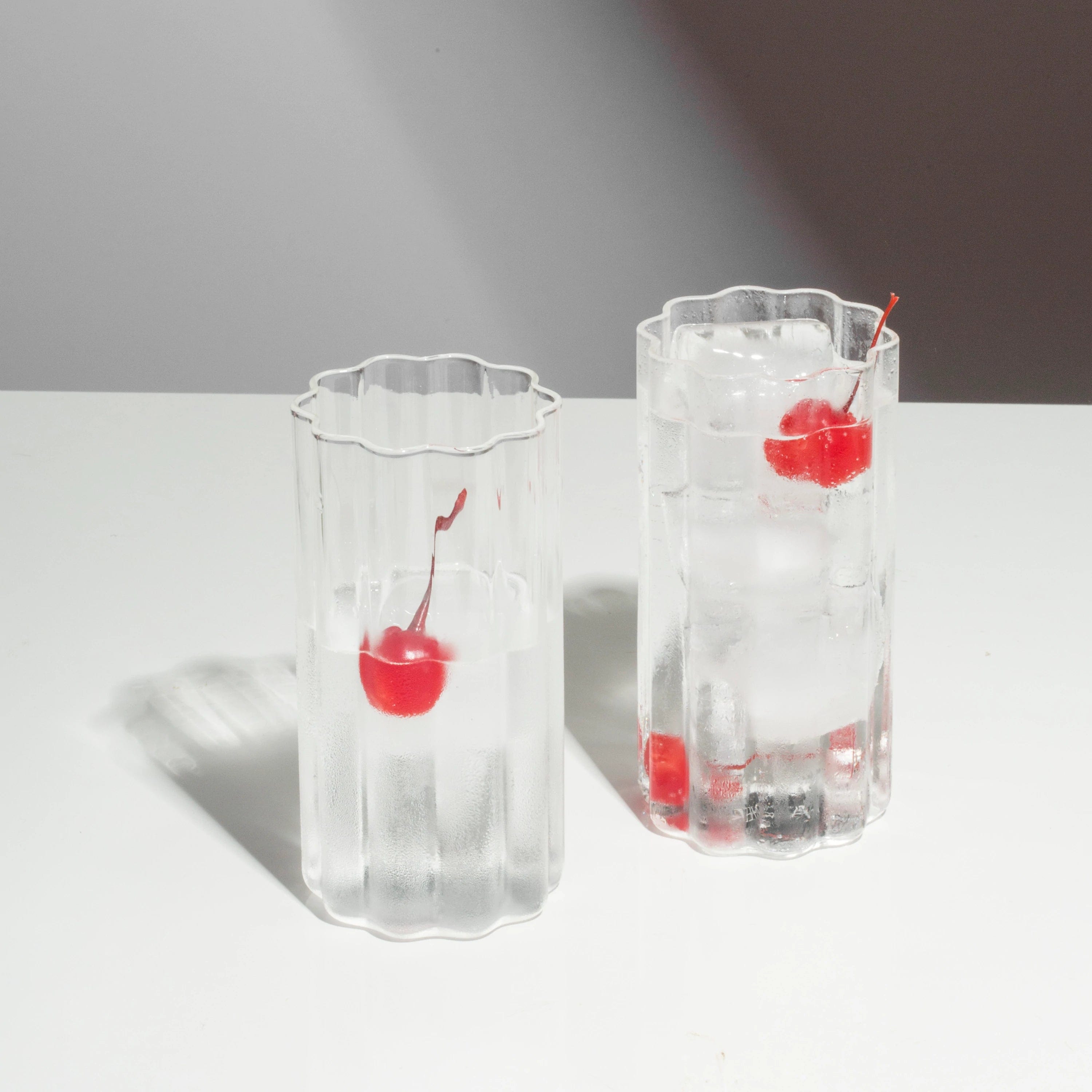 Fazeek Glassware Fazeek | Wave Highball Set - Clear