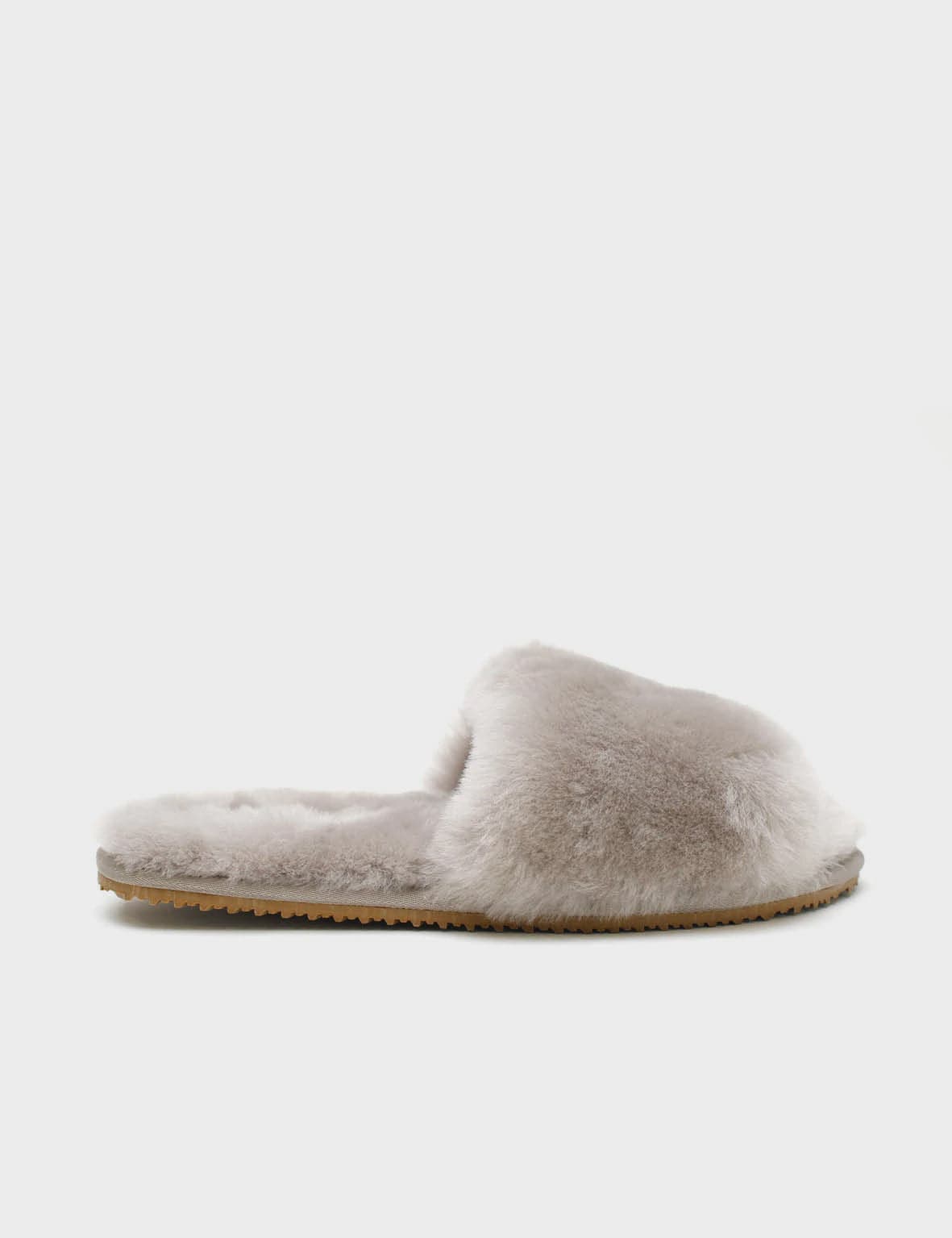 La Tribe Footwear La Tribe | Sheepy Slippers - Light Grey