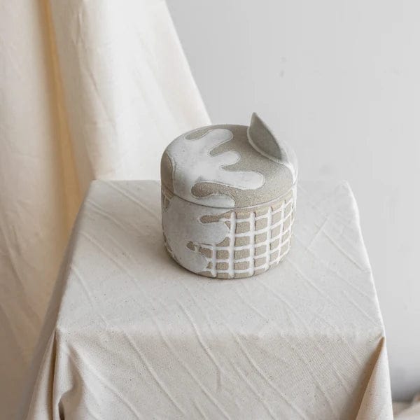 Marloe Marloe Ceramics Marloe Marloe | Dasa Vanity Container - Tall