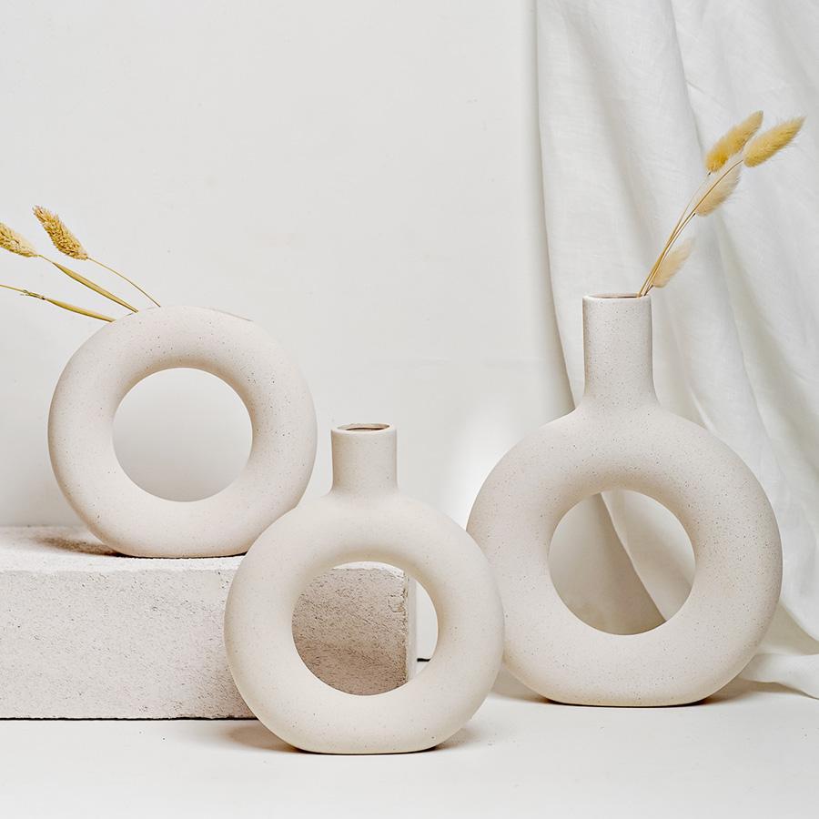 Paola & Joy Ceramics Paola & Joy | Raya Halo Vase - Small