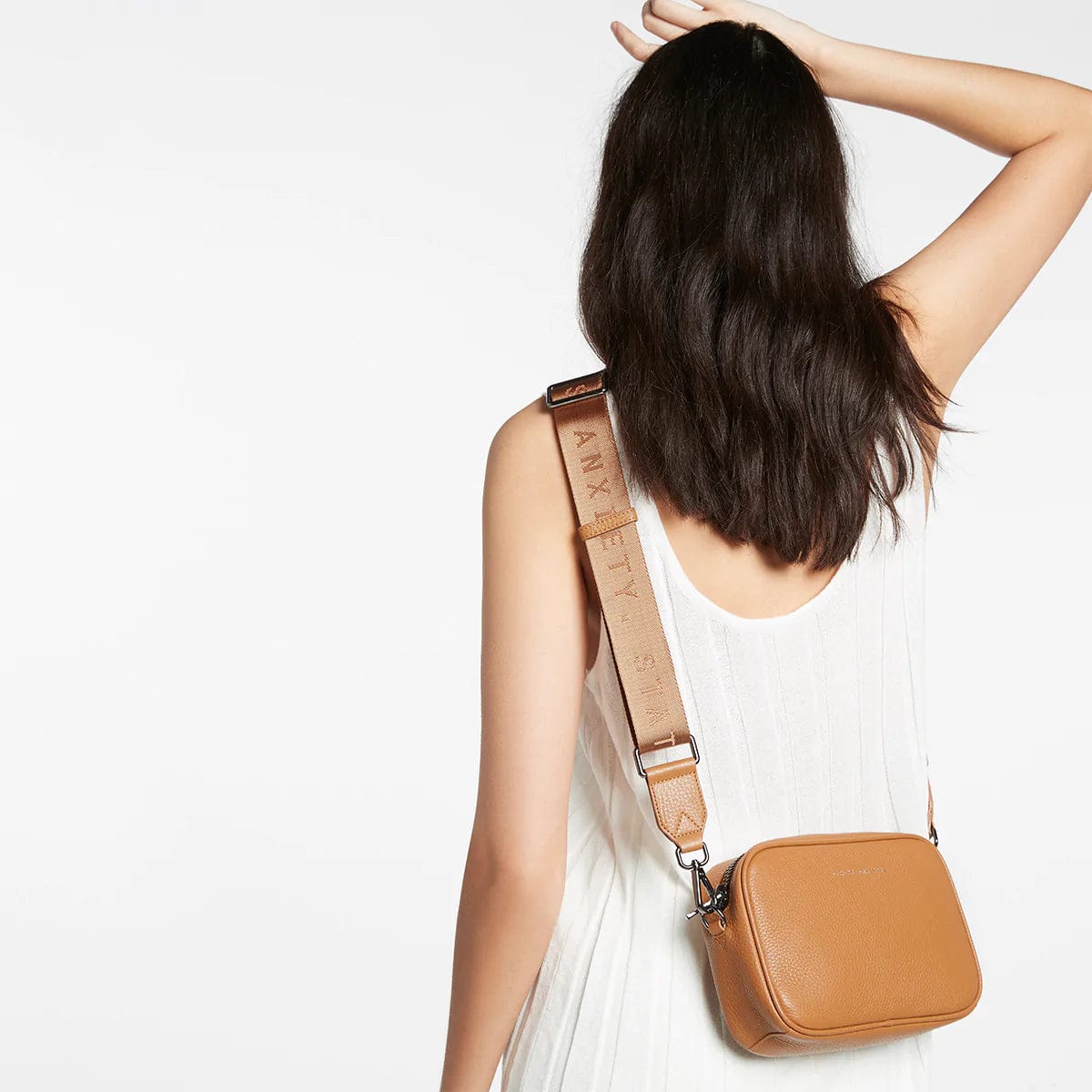 Status Anxiety Bags Status Anxiety | Plunder With Webbed Strap - Tan